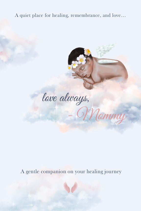 Love Always, Mommy – Angel Baby Healing Journal + Labradorite & Shell Bracelet (Christmas Pre-Sale)